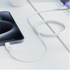 Кабель ACEFAST C18-03 USB-C to USB-C braid charging data cable White