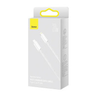 Кабель Baseus Dynamic Series Fast Charging Data Cable Type-C to iP 20W 1m White