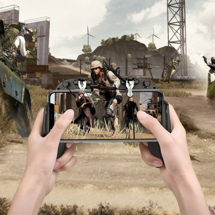 Ігровий контролер для мобільного BOROFONE BG3 Warrior cooling gamepad Black