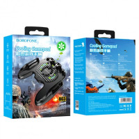 Ігровий контролер для мобільного BOROFONE BG3 Warrior cooling gamepad Black