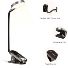 Світильник Baseus Comfort Reading Mini Clip Lamp Dark Gray