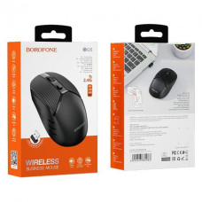 Маніпулятор миша BOROFONE BG5 Business wireless mouse Black