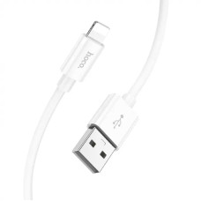 Кабель HOCO X87 Magic silicone charging data cable for iP White
