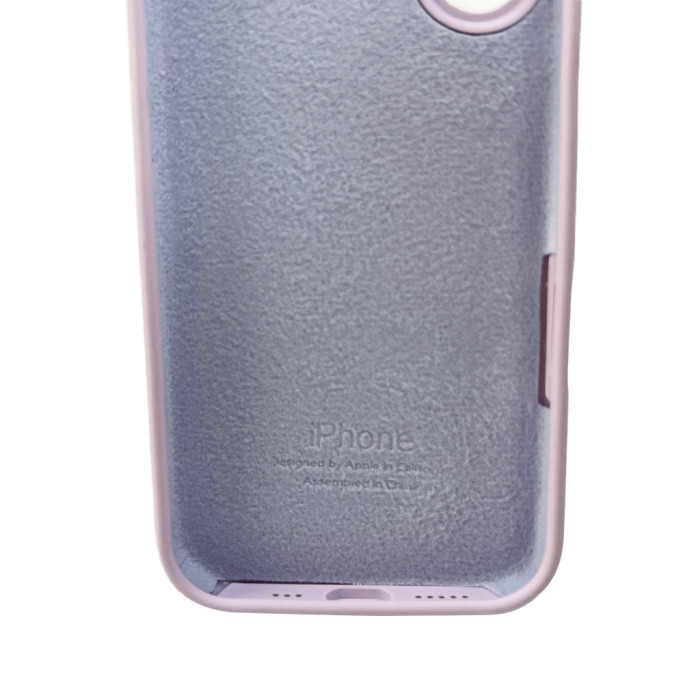 Чохол для смартфона Silicone Full Case AA Camera Protect for Apple iPhone 16 58,Lilac