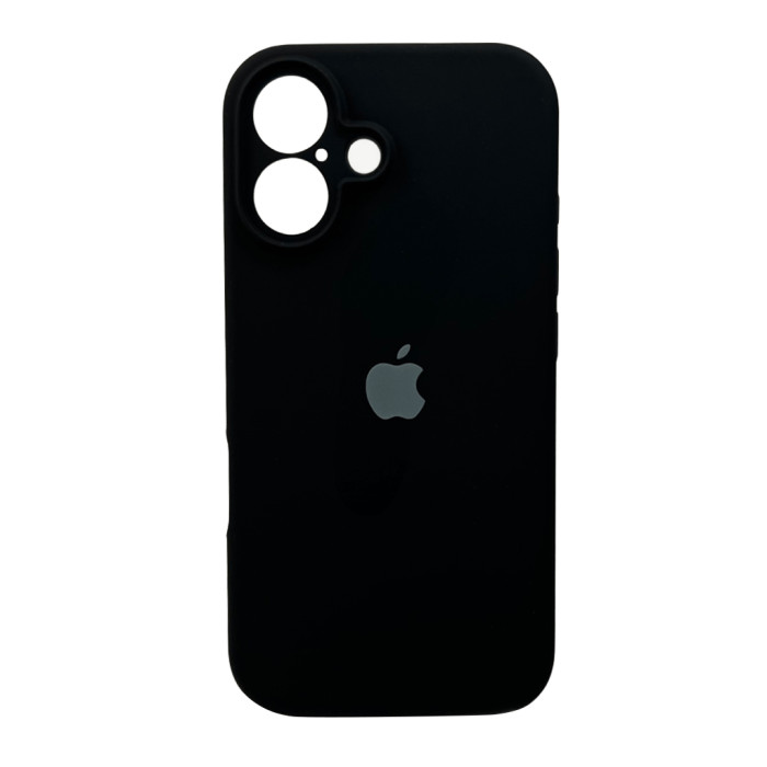 Чохол для смартфона Silicone Full Case AA Camera Protect for Apple iPhone 16 14,Black