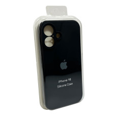 Чохол для смартфона Silicone Full Case AA Camera Protect for Apple iPhone 16 14,Black
