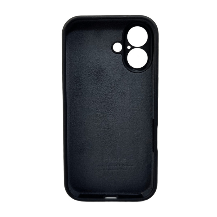 Чохол для смартфона Silicone Full Case AA Camera Protect for Apple iPhone 16 14,Black