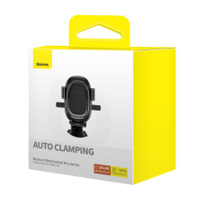 Автотримач для телефона Baseus UltraControl Pro Series Clamp-Type Car Holder Set Cluster Black