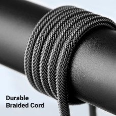 Аудіокабель UGREEN 3.5mm TRS to Dual 6.35mm TS Audio Cable 1m (Gray)