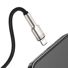 Кабель Baseus Cafule Series Metal Data Cable Type-C to iP PD 20W 1m Black