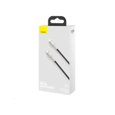 Кабель Baseus Cafule Series Metal Data Cable Type-C to iP PD 20W 1m Black