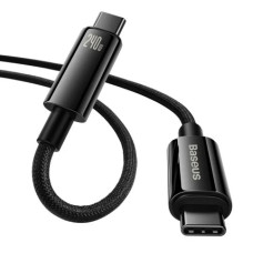 Кабель Baseus Tungsten Gold Fast Charging Data Cable Type-C to Type-C 240W 2m Black