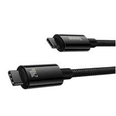 Кабель Baseus Tungsten Gold Fast Charging Data Cable Type-C to Type-C 240W 2m Black