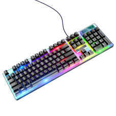 Миша + клавіатура HOCO GM18 Luminous gaming keyboard and mouse set Black