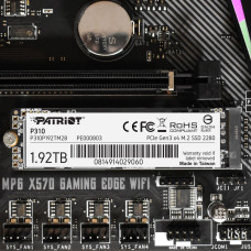 Накопичувач SSD M.2 Patriot P310 1920GB NVMe 2280 PCIe 3.0x4 3D NAND TLC