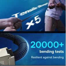 Кабель Baseus Unbreakable Series Fast Charging Data Cable Type-C to iP 20W 2m Cluster Black