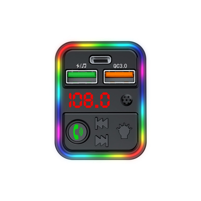 АЗП з FM-модулятором WUW-C162 Black