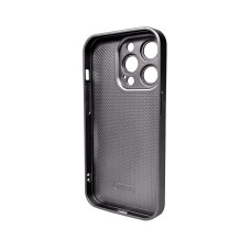 Чохол для смартфона AG Glass Matt Frame Color Logo for Apple iPhone 15 Pro Titanium Grey