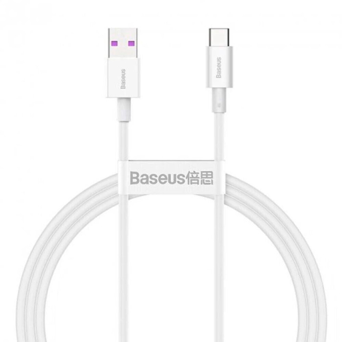 Кабель Baseus Superior Series Fast Charging Data Cable USB to Type-C 66W 2m White