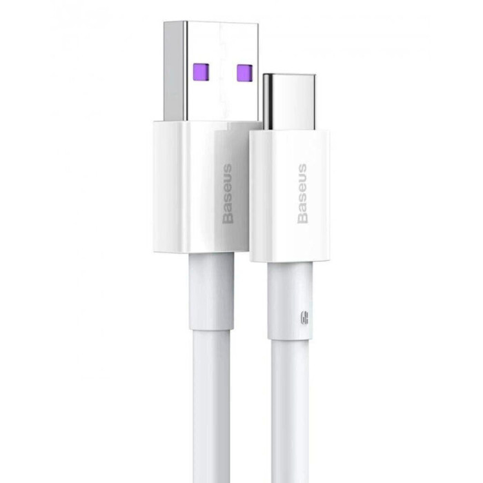 Кабель Baseus Superior Series Fast Charging Data Cable USB to Type-C 66W 2m White