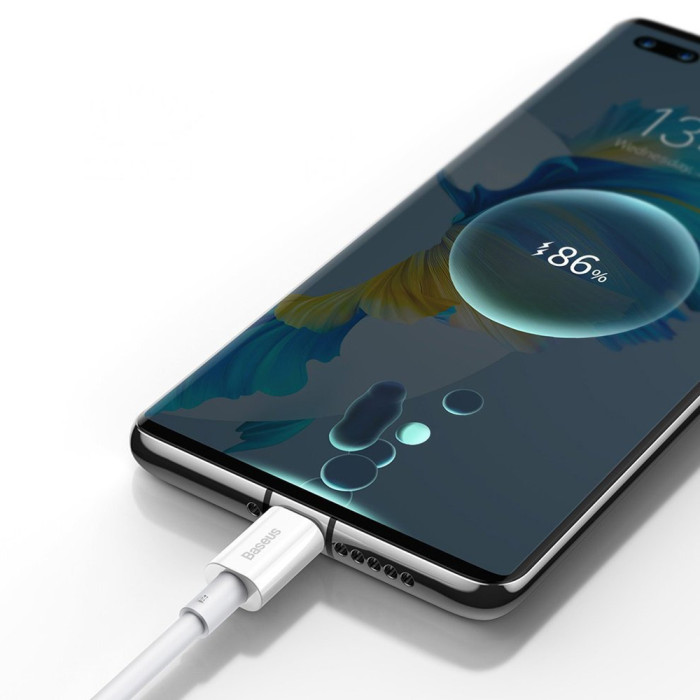 Кабель Baseus Superior Series Fast Charging Data Cable USB to Type-C 66W 2m White