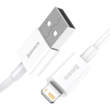 Кабель Baseus Superior Series Fast Charging Data Cable USB to iP 2.4A 2m White