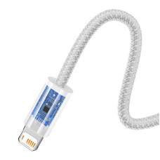 Кабель Baseus Dynamic Series Fast Charging Data Cable USB to iP 2.4A 2m White
