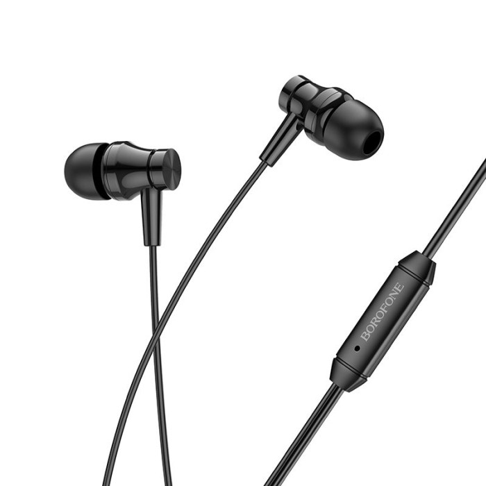 Навушники дротові BOROFONE BM67 (3.5mm) Black