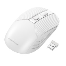 Маніпулятор миша BOROFONE BG5 Business wireless mouse White