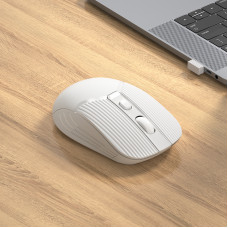 Маніпулятор миша BOROFONE BG5 Business wireless mouse White