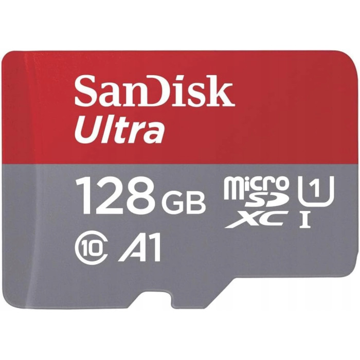 Карта пам'яті microSDXC (UHS-1) SanDisk Ultra 128Gb class 10 A1 (140Mb/s) (adapter SD) Imaging Packaging
