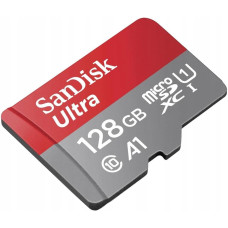Карта пам'яті microSDXC (UHS-1) SanDisk Ultra 128Gb class 10 A1 (140Mb/s) (adapter SD) Imaging Packaging