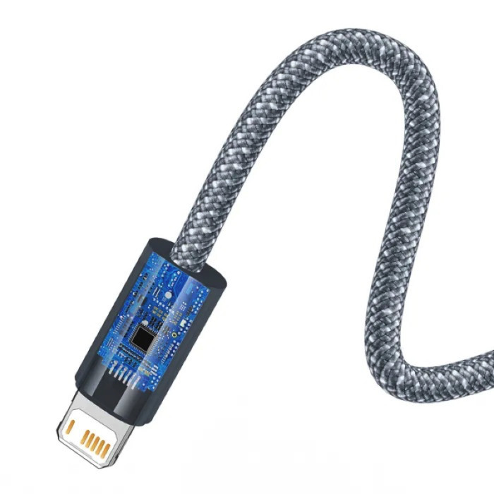 Кабель Baseus Dynamic Series Fast Charging Data Cable USB to iP 2.4A 2m Slate Gray