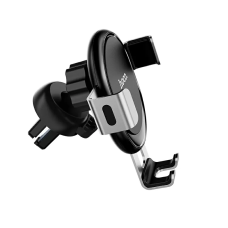 Автотримач для телефона HOCO CA56 Plus Armor metal gravity car holder Black Silver