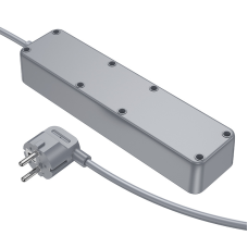 Мережевий подовжувач BOROFONE BAC8 Power 3-position socket(1C3A)(EU/GER)(L=3M) Black