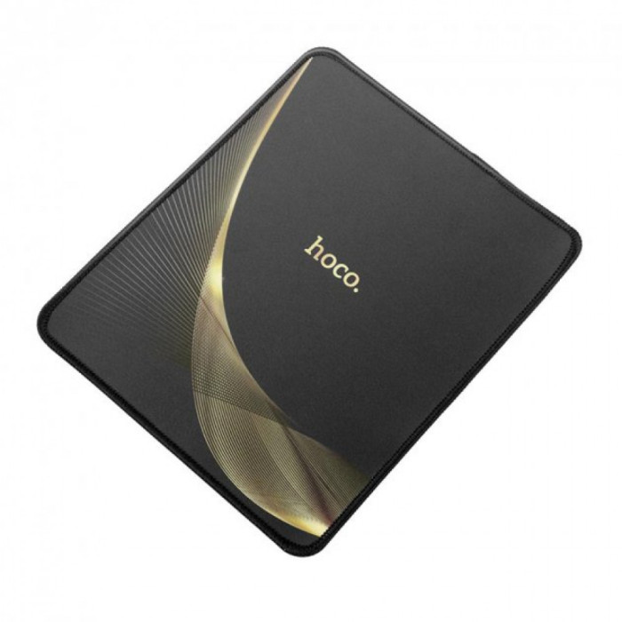 Килимок для миші HOCO GM22 Aurora gaming mouse pad (200*240mm) Black