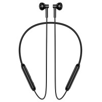 Бездротові спортивні навушники BOROFONE BE70 Light neck-hanging BT earphones obsidian black