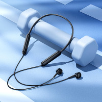 Бездротові спортивні навушники BOROFONE BE70 Light neck-hanging BT earphones obsidian black