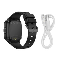 Дитячий смарт-годинник Hoco Y104 42mm. SIM 4G. Wi-Fi. 700 mAh. IP65 Black
