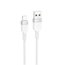 Кабель HOCO X109 Energy silicone charging data cable iP (L=1M) White