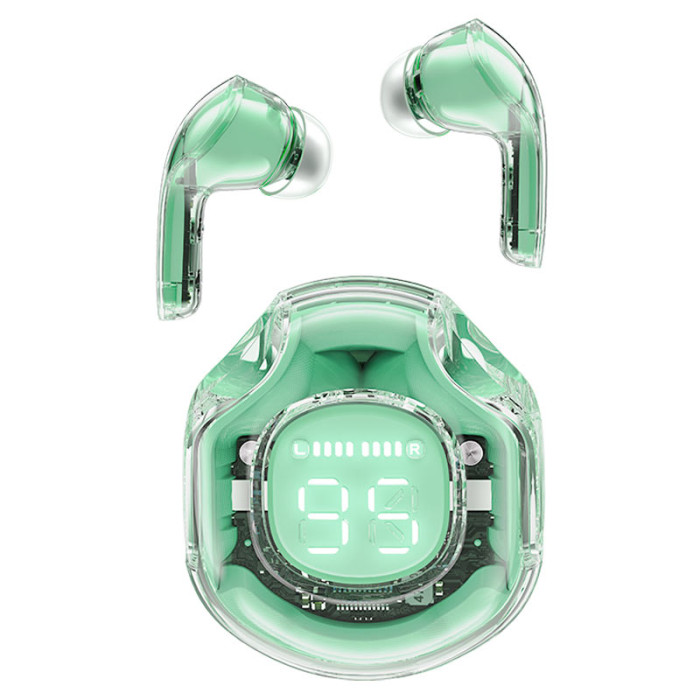 Бездротові навушники TWS ACEFAST T8 Crystal Mint Green