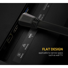 Кабель UGREEN ED015 HDMI Flat Cable 2m (UGR-70159)