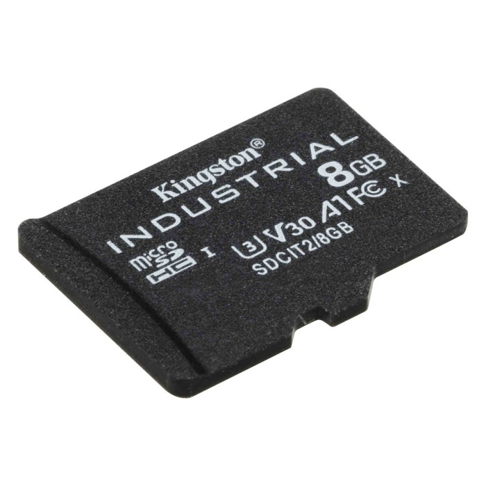 Карта пам'яті microSDHC (UHS-1 U3) Kingston Industrial 8Gb class 10 V30 А1