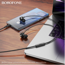 Навушники дротові BOROFONE BM94 (3.5mm) Black