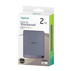 Портативний SSD Apacer AS724 2TB USB 3.2 Gen.2 Type-C Read/Write 500MB/s Mauve