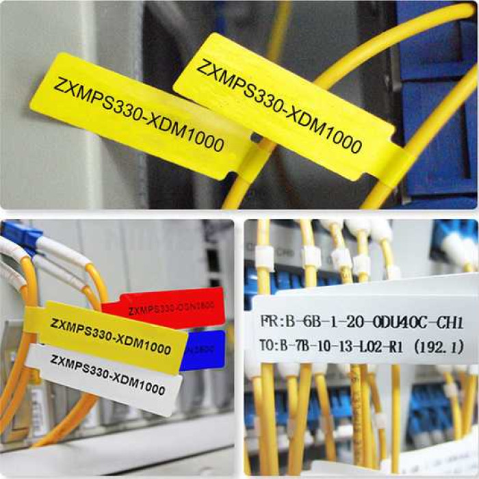 Етикетки NIIMBOT PL25*38+40-90 Yellow Cable For M2_H (1ED00427605)
