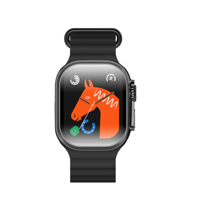 Смарт-годинник W&O X10 Ultra 3 49mm. 300 mAh. IP67 Black
