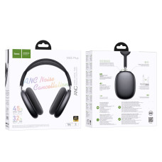 Бездротові накладні навушники HOCO W65 Plus Happy ANC BT headphones Deep Space Gray