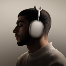 Бездротові накладні навушники HOCO W65 Plus Happy ANC BT headphones Silver