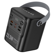 Зовнішній акумулятор HOCO J152 Tough 22.5W+PD20W+light power bank (80000mAh) Black